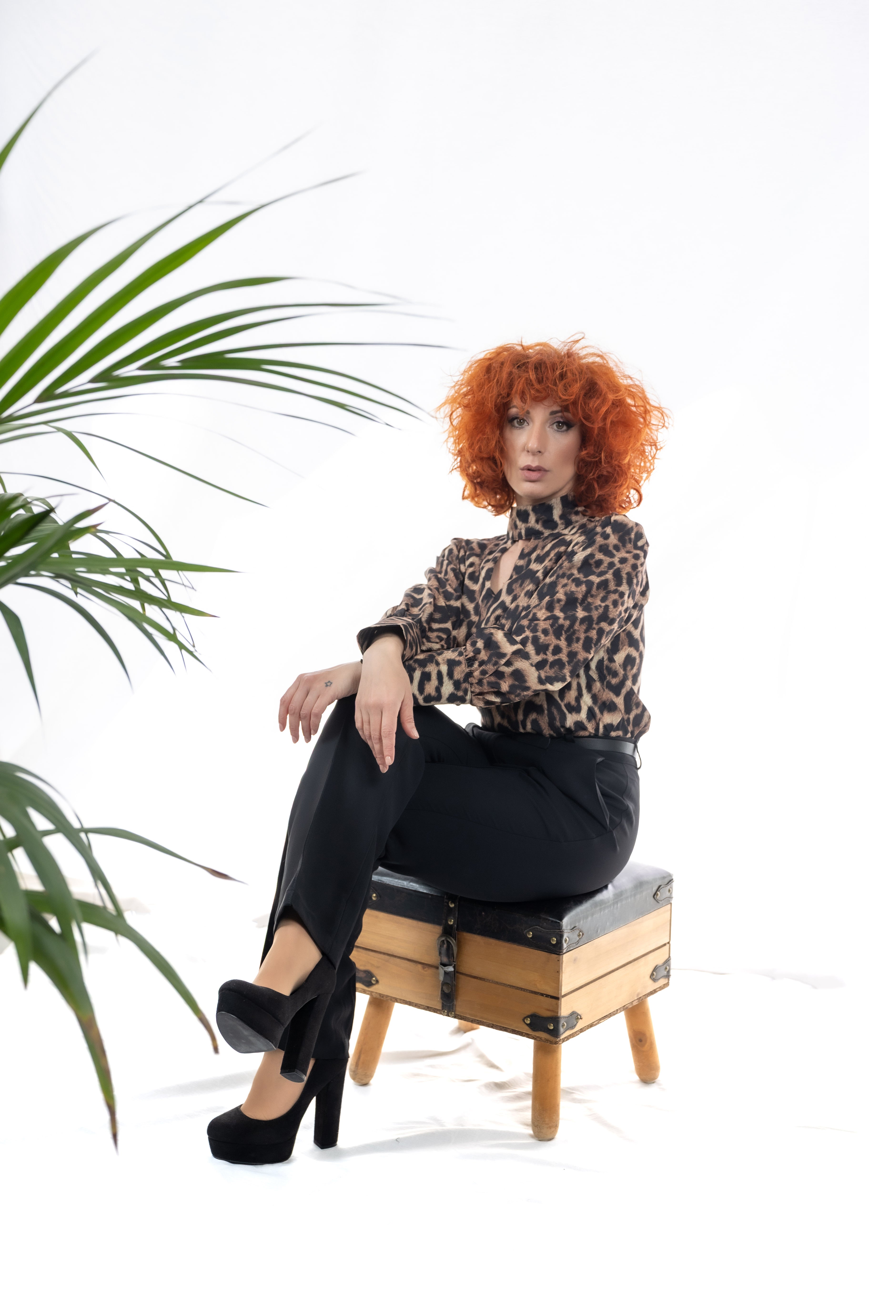 Ψηλόμεσο Παντελόνι με Ραφή Τσάκισης