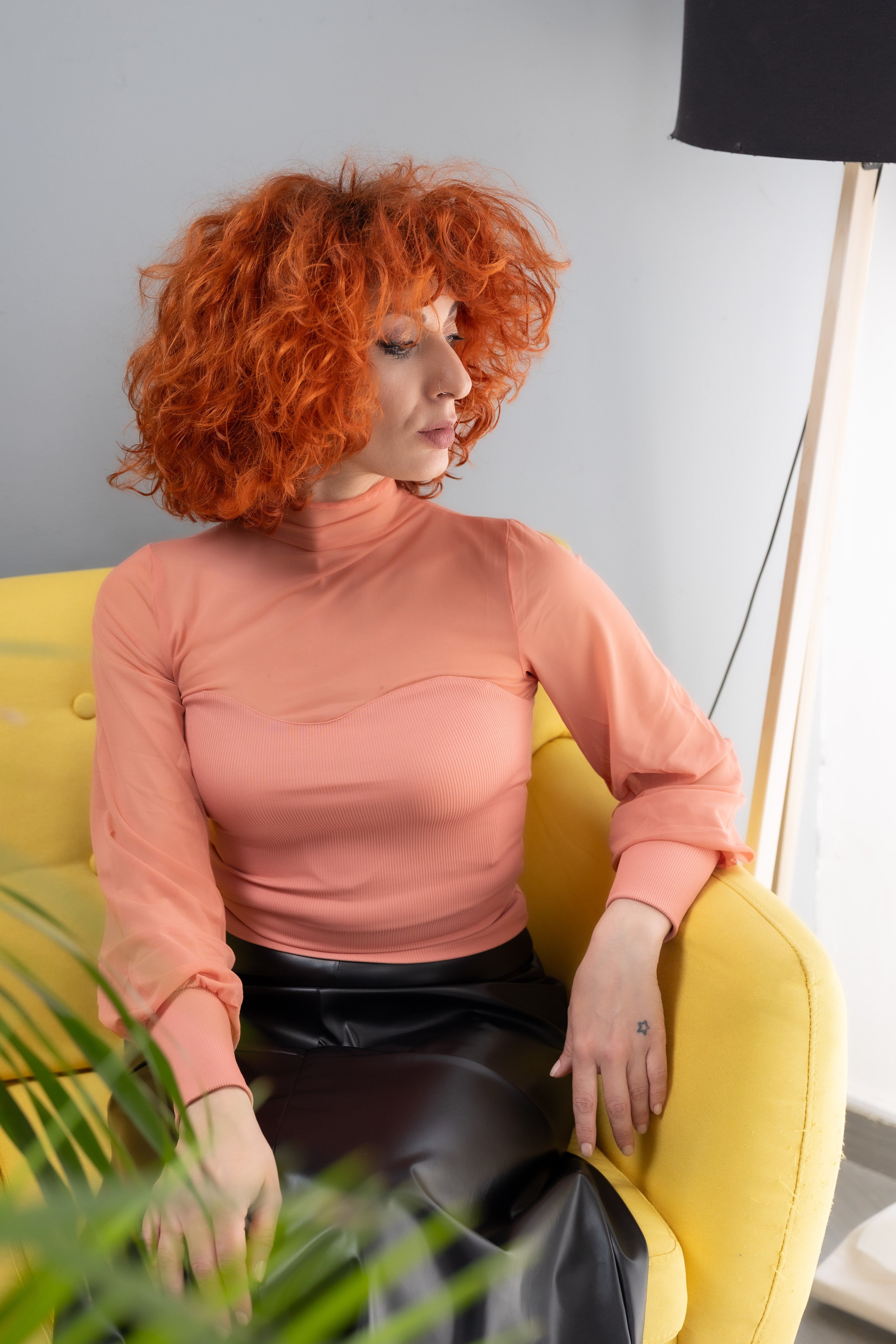 Ημιδιάφανο Τοπ Μπουστιέ