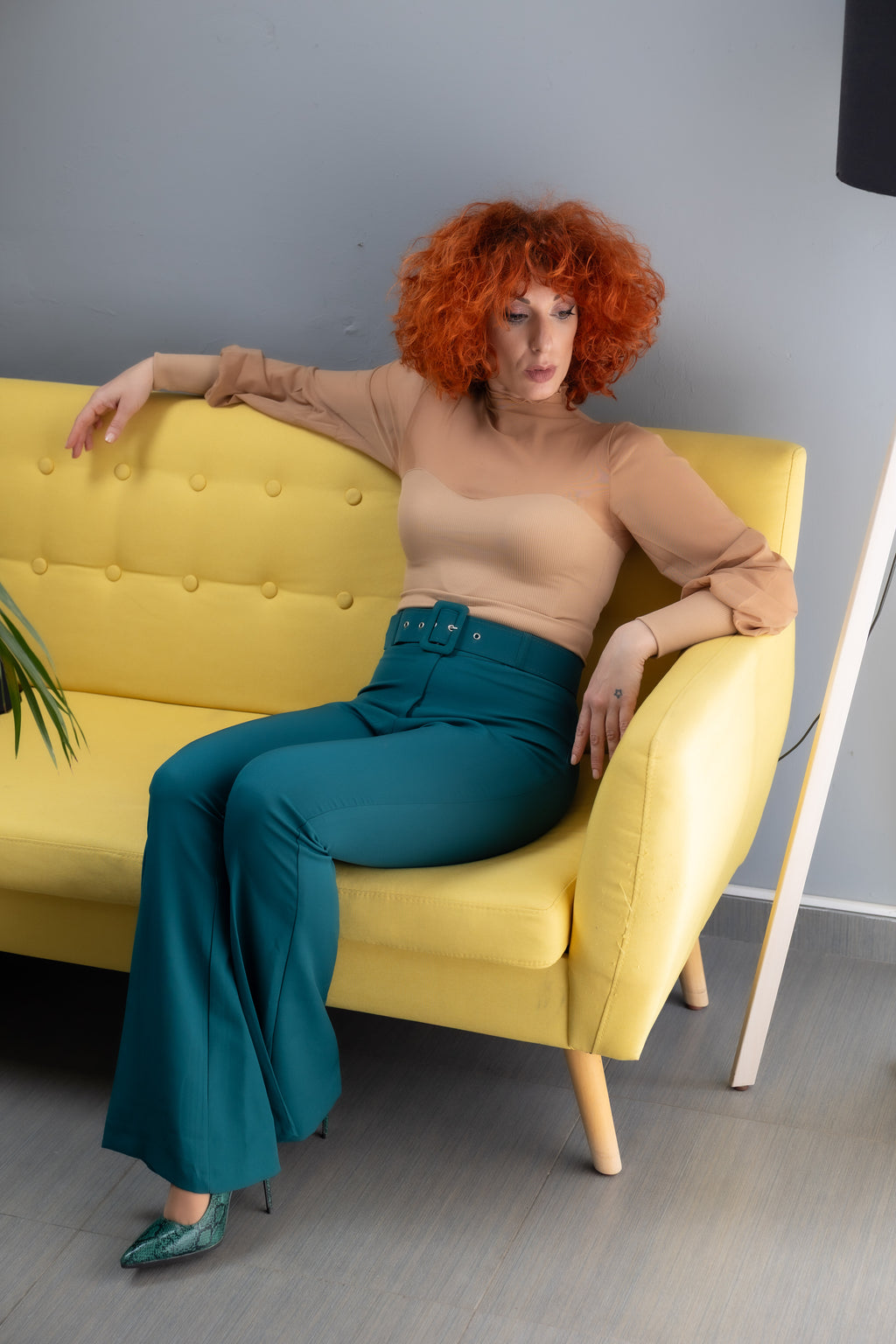 Ημιδιάφανο Τοπ Μπουστιέ