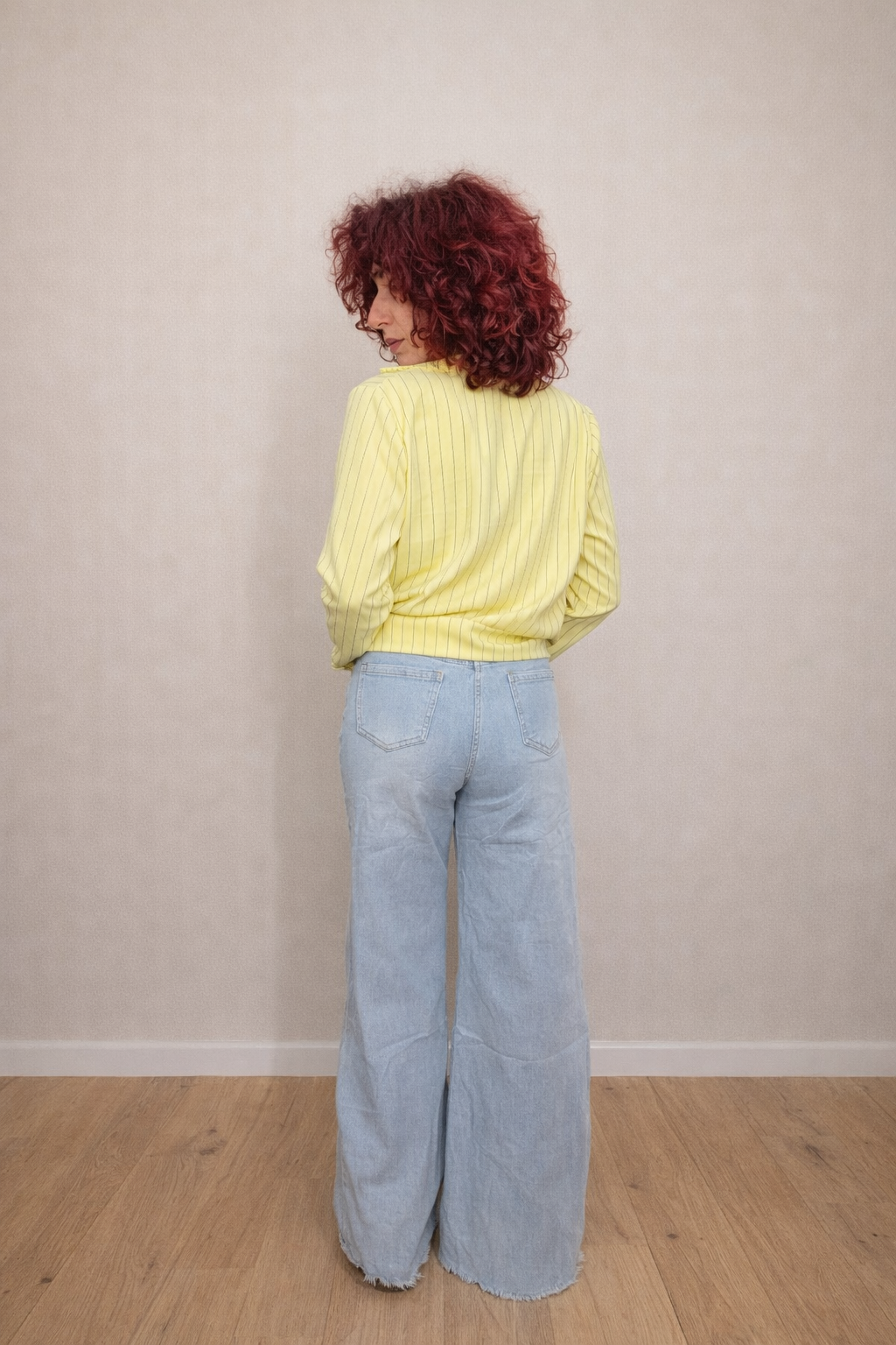 Ψηλόμεσο Wide Leg Τζιν