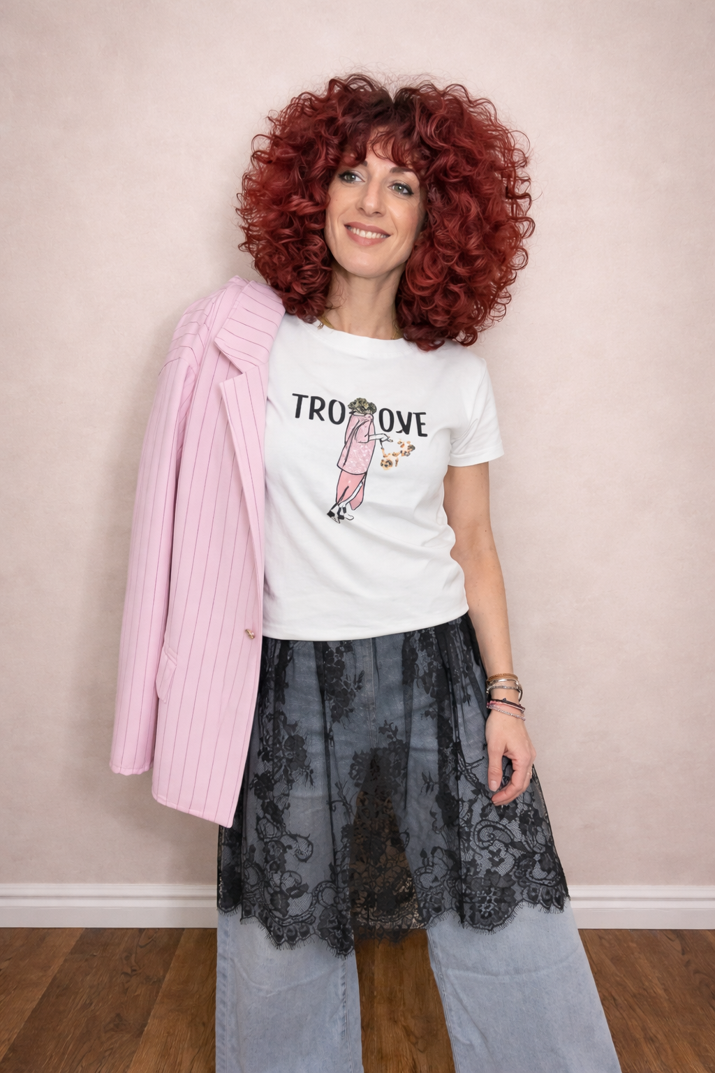 Ριγέ Μονόκουμπο Σακάκι