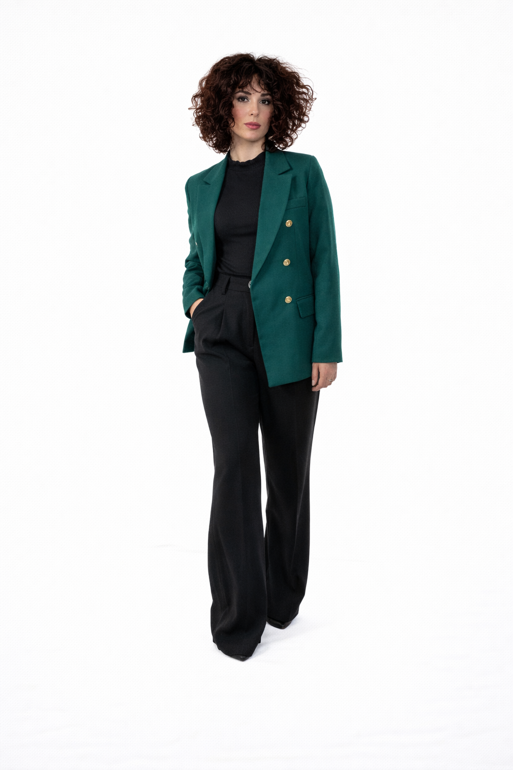 Μαύρη Παντελόνα Ψηλόμεση