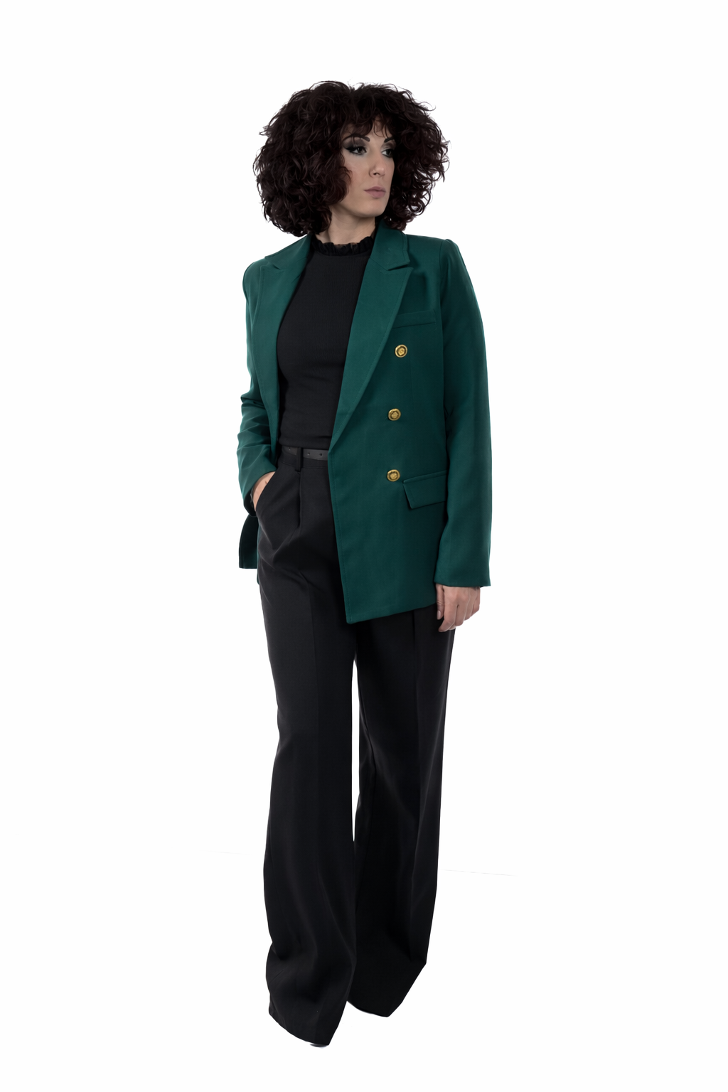 Μαύρη Παντελόνα Ψηλόμεση