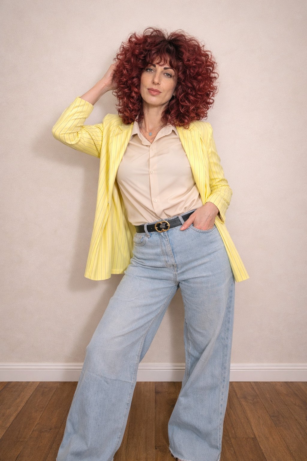 Ψηλόμεσο Wide Leg Τζιν