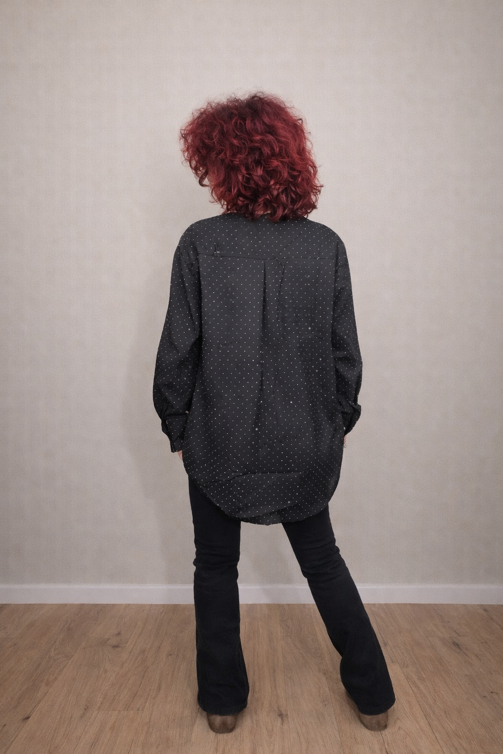 Βαμβακερό Πουκάμισο Με Strass